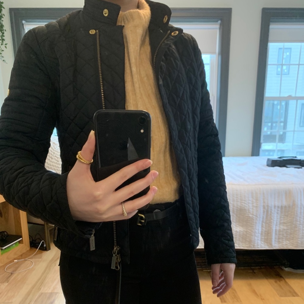Barbour International Black Fuel Jacket